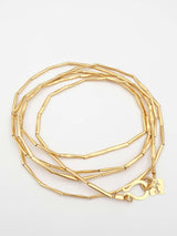 שרשרת עצמות ארוכה עבודת יד