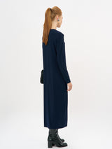 שמלה רותם שרוול ארוך