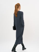 שמלה רותם שרוול ארוך