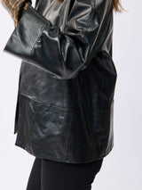 ז'קט עור פרלה