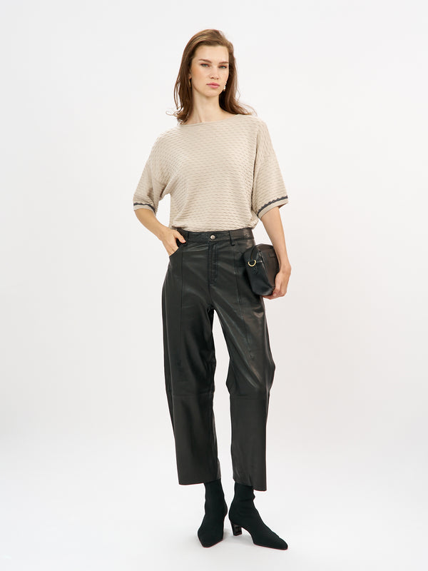 מכנסי עור סאשה