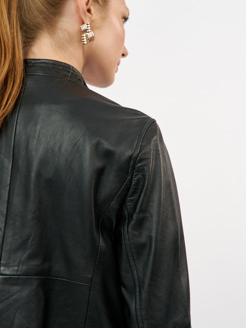 מעיל עור דיימון