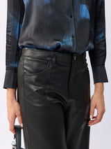 מכנסי עור אמל