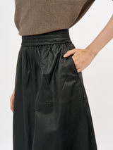 חצאית עור אלברטה