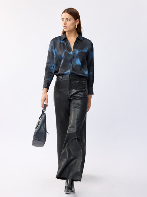 מכנסי עור אמל