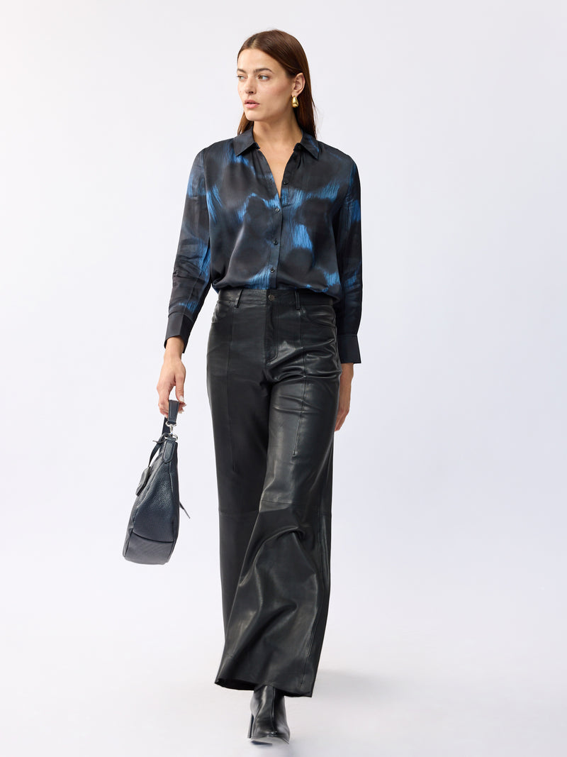 מכנסי עור אמל