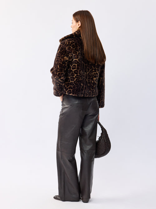 מכנסי ארנו עור