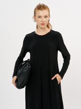 שמלה רותם שרוול ארוך