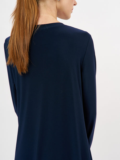 שמלה רותם שרוול ארוך