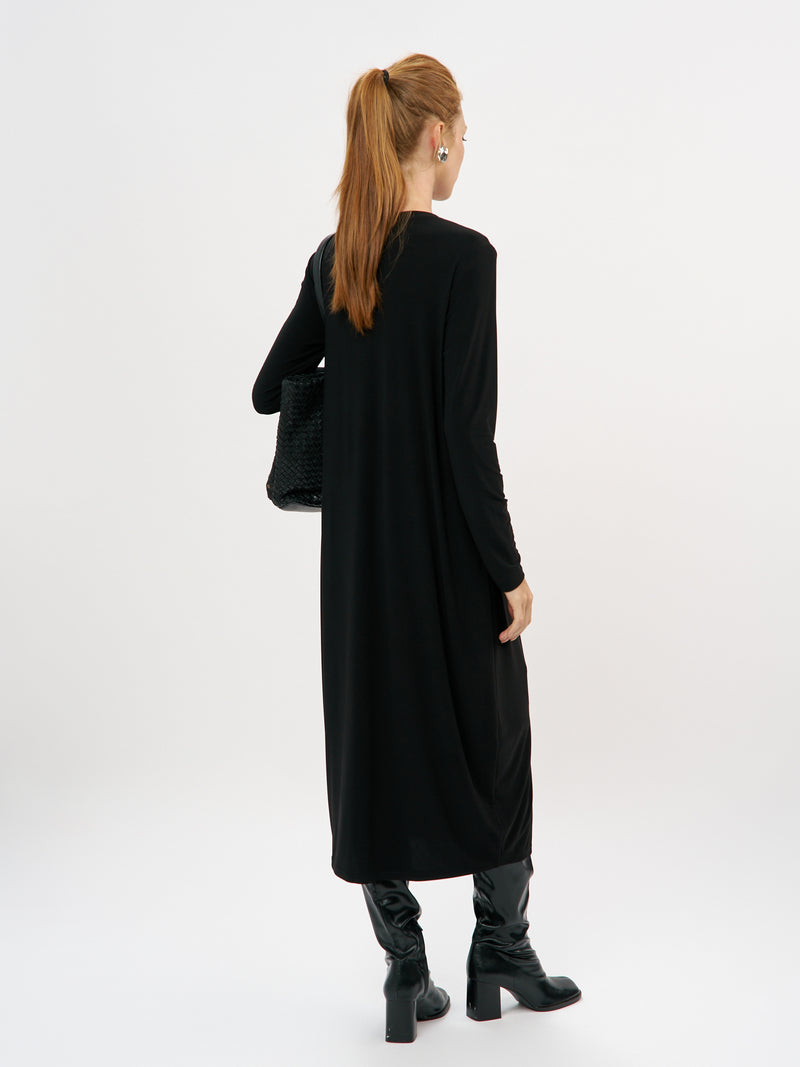 שמלה רותם שרוול ארוך