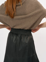 חצאית עור אלברטה