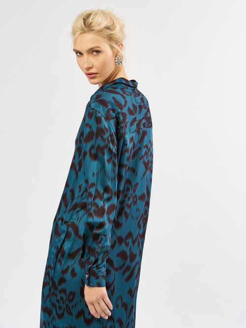 שמלה בונדי סאטן