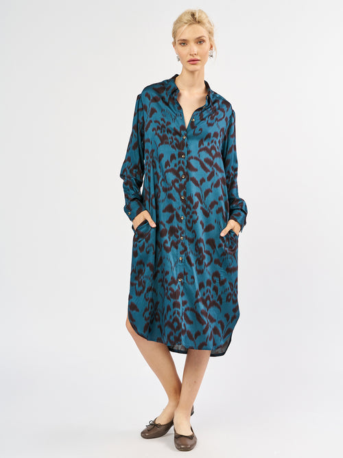 שמלה בונדי סאטן