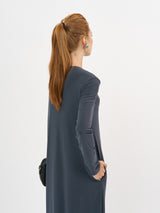 שמלה רותם שרוול ארוך