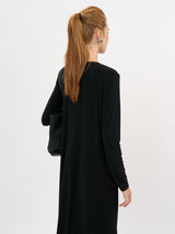 שמלה רותם שרוול ארוך