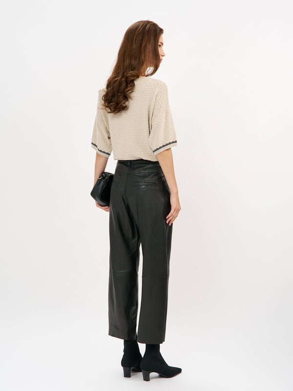 מכנסי עור סאשה