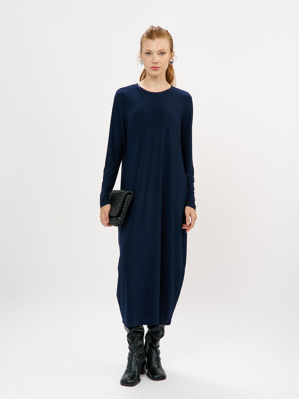 שמלה רותם שרוול ארוך