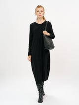 שמלה רותם שרוול ארוך