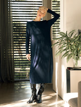 שמלה רותם שרוול ארוך