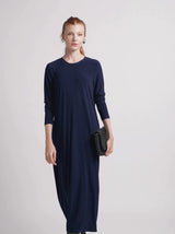 שמלה רותם שרוול ארוך