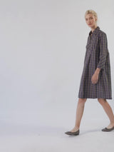 שמלה פרנק שרוול ארוך