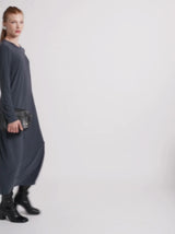 שמלה רותם שרוול ארוך